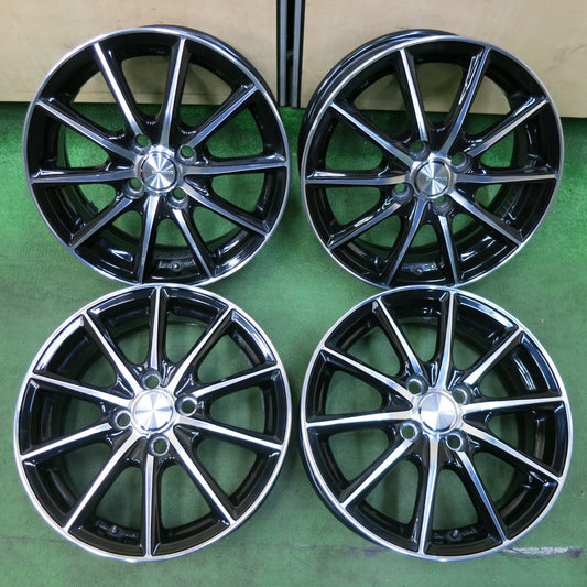 [送料無料] キレイ★ECO FORME ホイール 15インチ エコフォルム 15×5.5J PCD100/4H★5011704SYホ