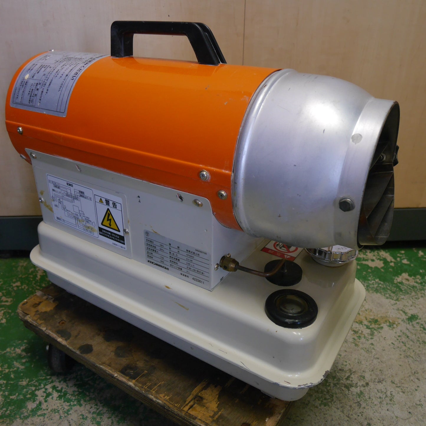 [送料無料] ☆オリオン ジェット ヒーター 80 HPS80D 熱風式 直火型 ORION JETHEATER 80 業務用☆