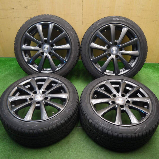 キレイ！21年★BMW 等 Team Sparco 225/45R17 スタッドレス ハイフライ Win-turi 212 チームスパルコ 17インチ PCD120/5H★5032103Hス