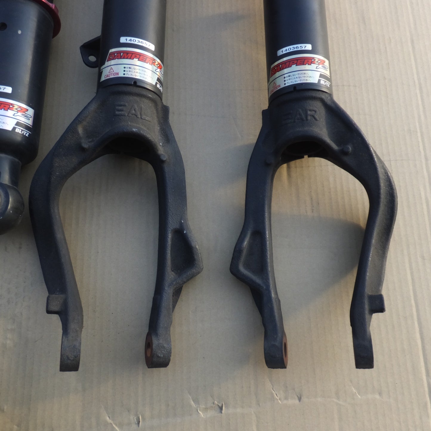 [送料無料] 現状品★ブリッツ BLITZ ホンダ エリシオン RR1～RR5 プレステージ 車高調 DAMPER ZZ-R　サスペンション 一式 セット★