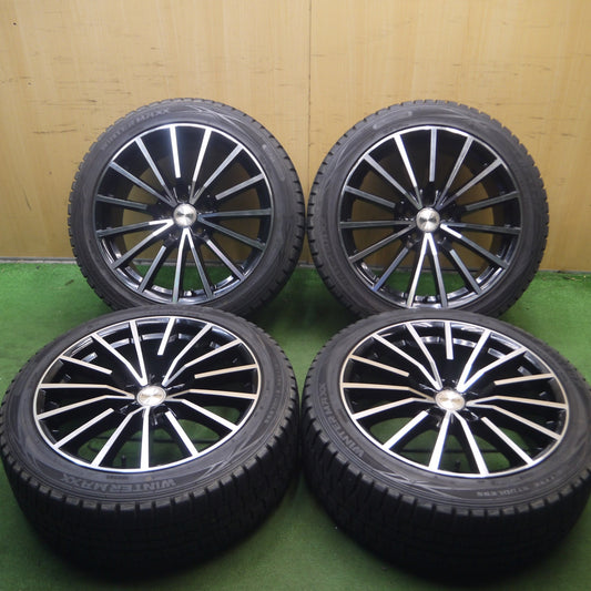 *送料無料* バリ溝！キレイ！9分★ベンツ等 EMN GERMANY 245/45R19 スタッドレス ダンロップ ウインターマックス WM01 PCD112/5H★4072602Hス