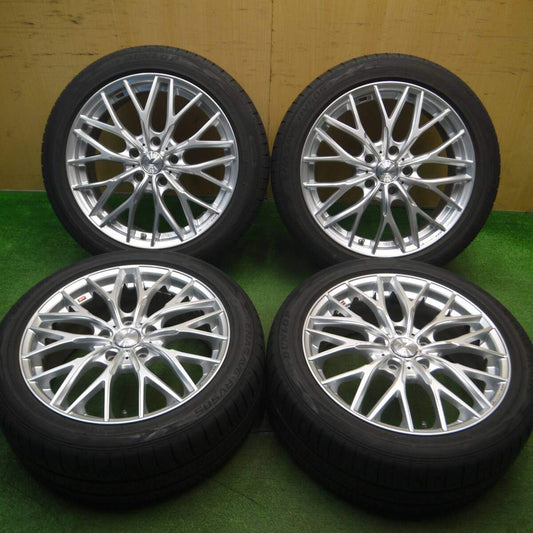 バリ溝！21年！キレイ！8.5分★LEONIS MX 205/50R17 ダンロップ エナセーブ RV505 レオニス 17インチ PCD114.3/5H★5022802Hノ