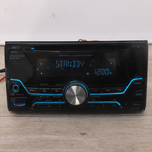 [送料無料] ★ケンウッド製 ダイハツ 純正 CDレシーバー CD RECEIVER CUK-W61(66★