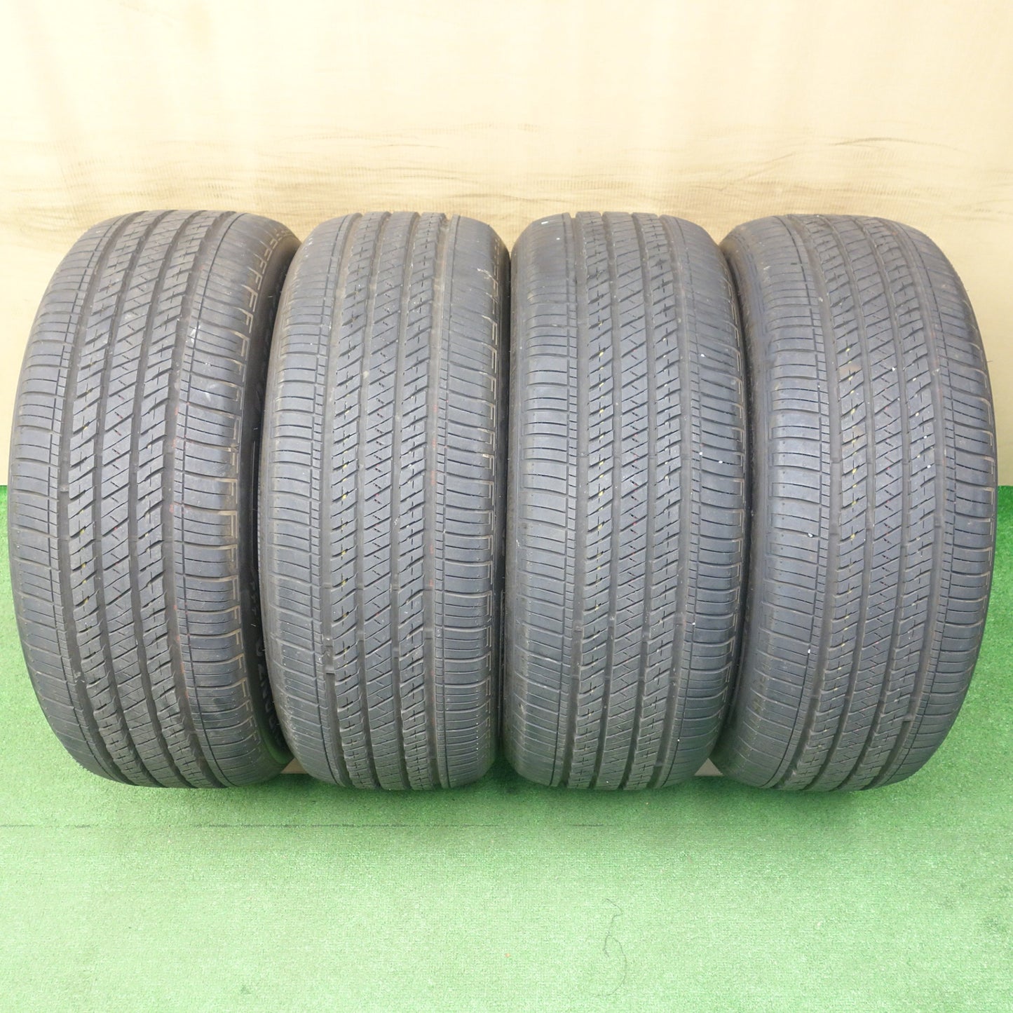 ほぼ新車外し！25年★235/50R19 ブリヂストン トランザ EL450 タイヤ 19インチ エクストレイル ハリアー フォレスター 等★6022003KTノタ
