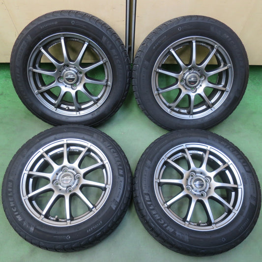 4本価格◎スタッドレス 185/60R15 ミシュラン X-ICE SNOW SCHNEIDER シュナイダー 15インチ PCD100/4H◎6072302イス