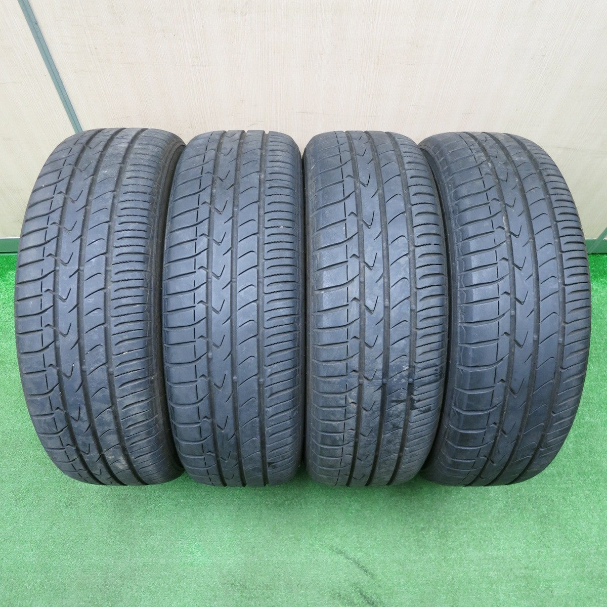 [送料無料] バリ溝！21年！8.5分★日産 ラフェスタ セレナ 等 純正 AUTECH RAYS製 195/60R16 トーヨー トランパス MPZ 16インチ オーテック PCD114.3/5H★5010301NJノ