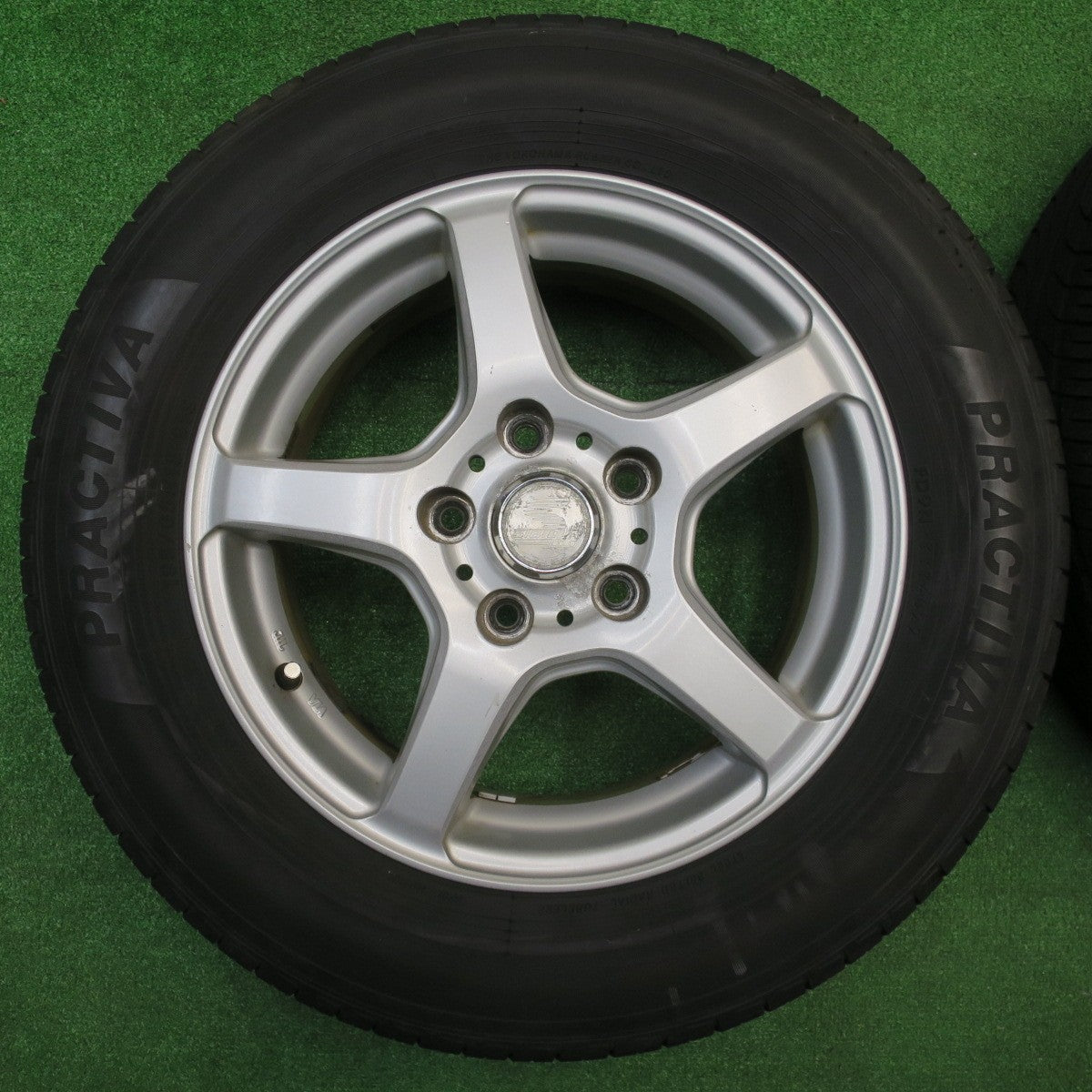 バリ溝！22年！9.5分★195/65R15 プラクティバ ヨコハマ SIBILLA GG シビラ 15インチ PCD114.3/5H★5110307NJノ