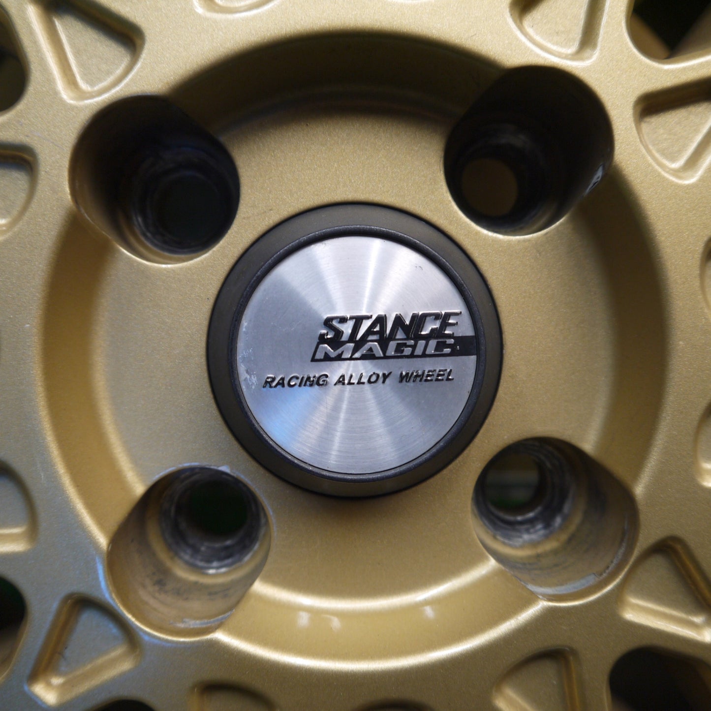 4本価格！23年★155/55R14 マックストレック MAXIMUS M1 STANCE MAGIC スタンス マジック 14インチ PCD100/4H★6021304Hノ