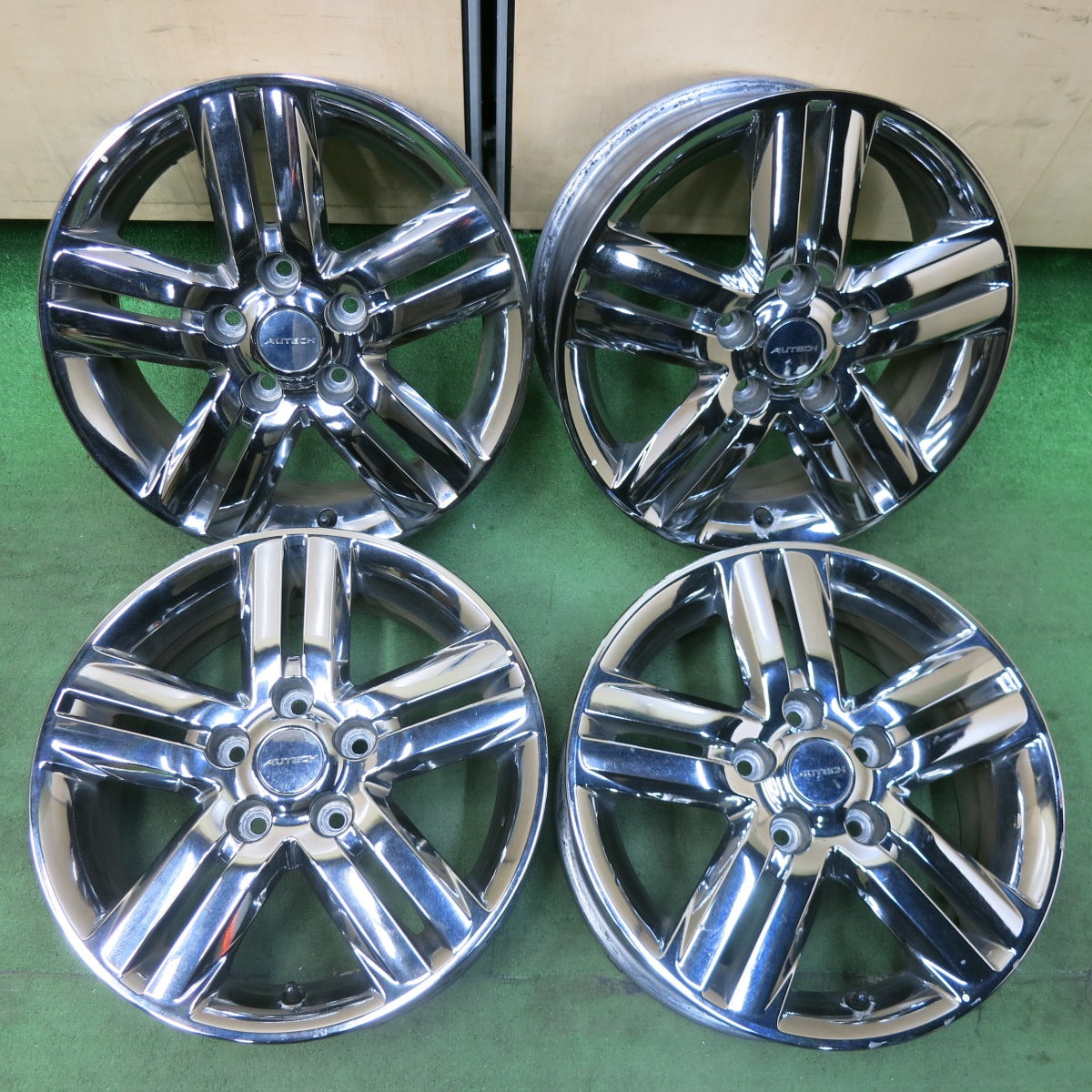 [送料無料] 4本価格★日産 C25 セレナ ライダー 純正 AUTECH ホイール 16インチ オーテック 16×6JJ PCD114.3/5H★5021414SYホ