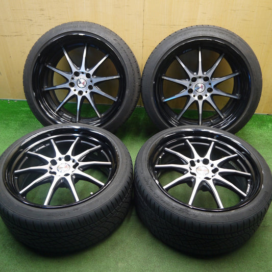 4本価格！22年★WORK XSA 戦 XS3-SR 245/35R19 245/40R19 コンチネンタル エクストリーム コンタクト DWS06 プラス 19インチ ワーク PCD114.3/5H★6021707Hノ