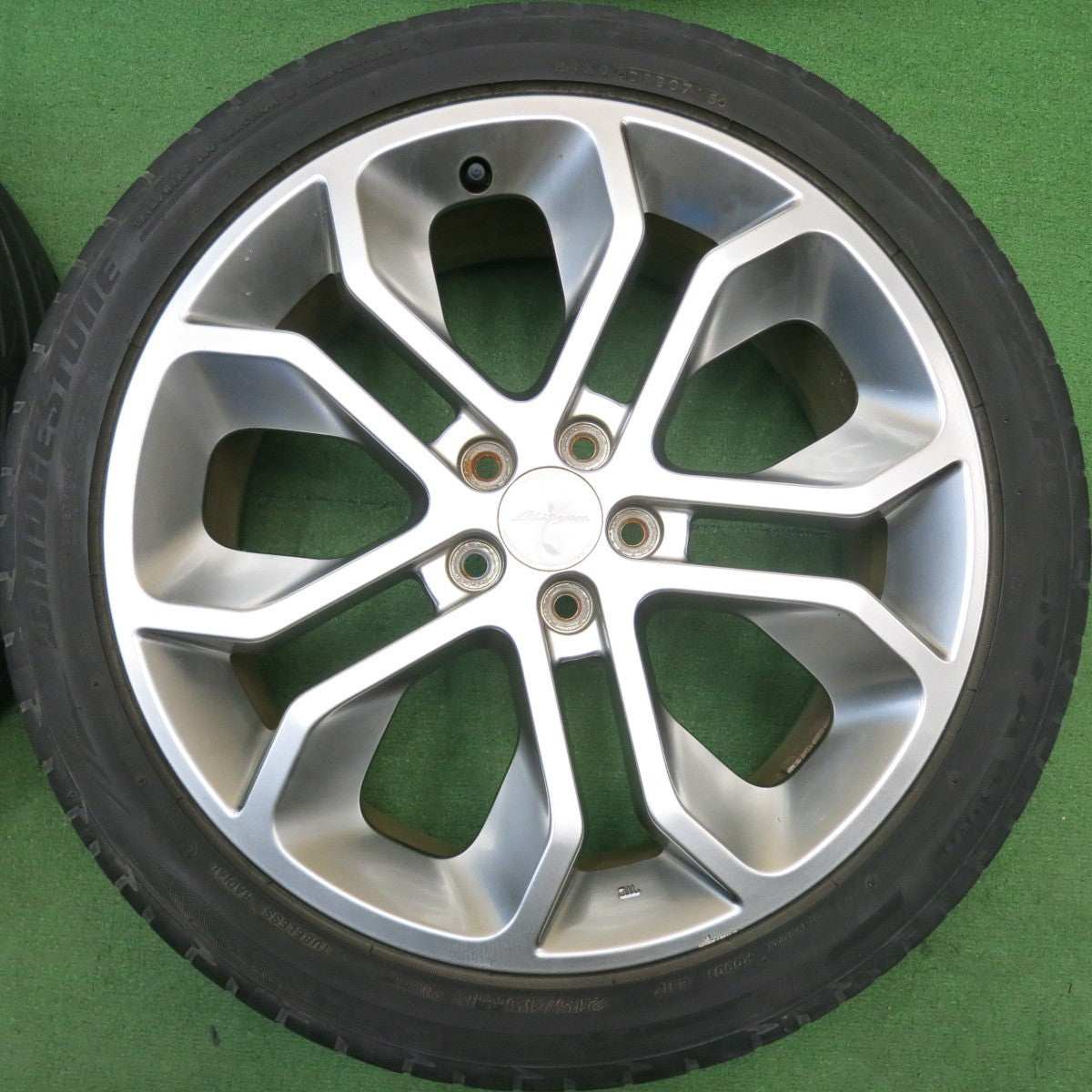 4本価格★スバル レガシィ ブリッツェン 純正 215/45R18 ブリヂストン ポテンザ S001 18インチ PCD100/5H★6022613HAノ