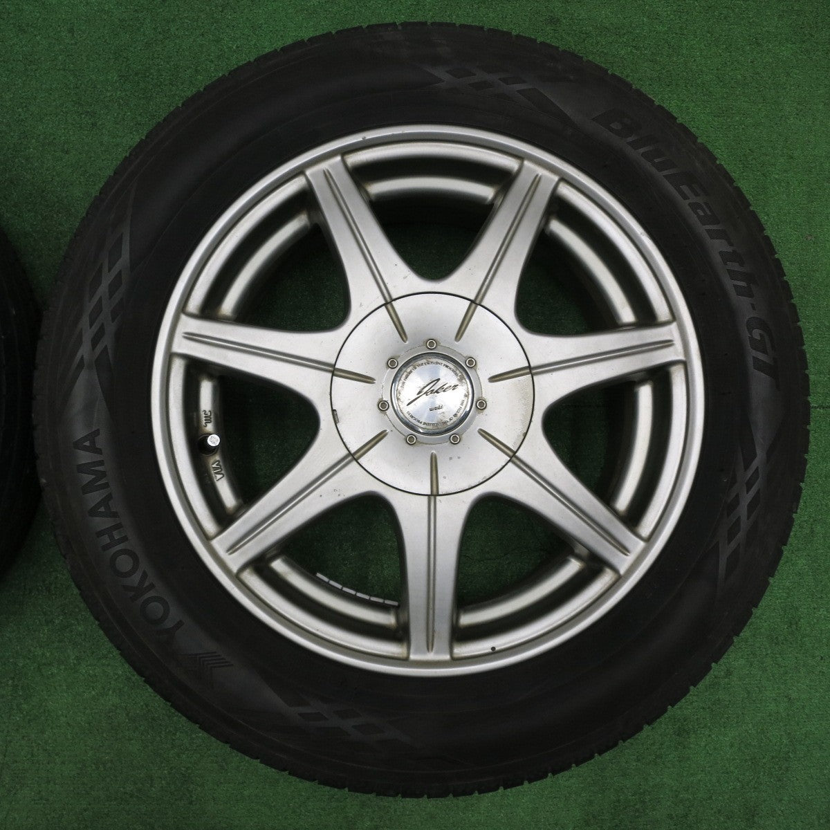 [送料無料] バリ溝！20年！9分★185/65R15 ヨコハマ BluEarth-GT JOKER ジョーカー 15インチ ブルーアースGT PCD100 114.3/4H マルチ★4103004NJノ