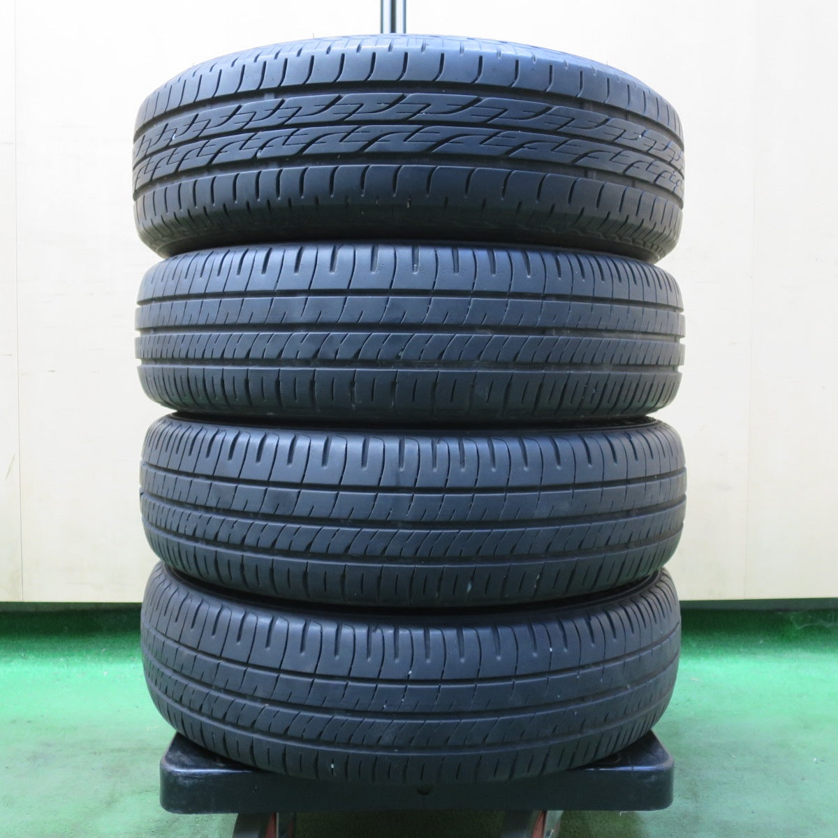4本価格★ダイハツ タント ムーヴ 等 純正 155/65R14 ブリヂストン ネクストリー エコピア ダンロップ エナセーブ EC204 14インチ PCD100/4H★5091104イノ