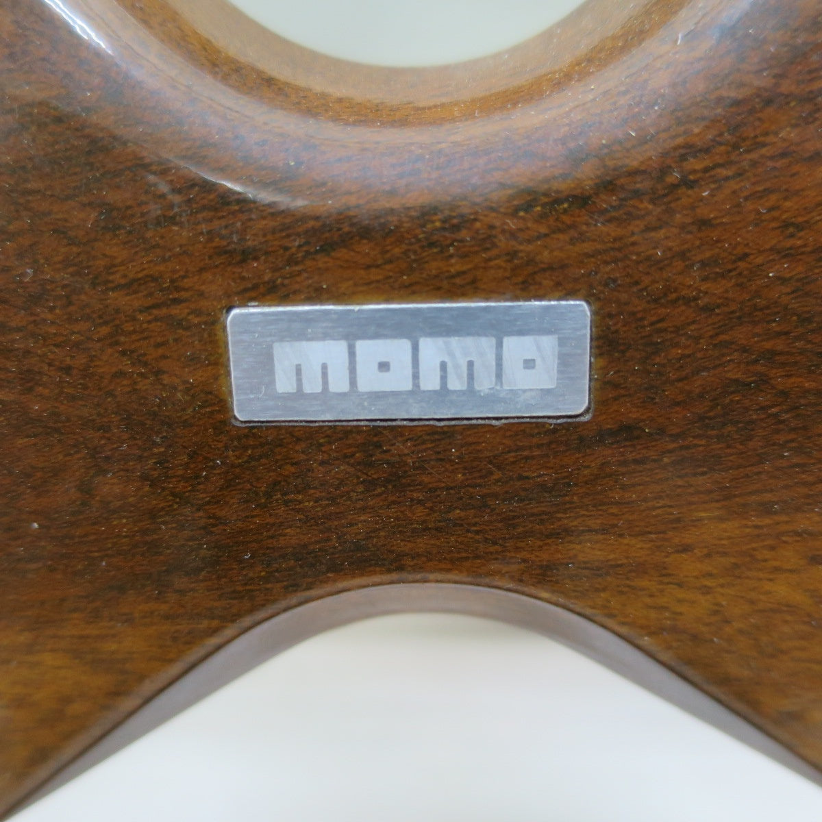 [送料無料] ☆MOMO ステアリング ハンドル 36Φ 4-87 モモ 木目 ウッド カー パーツ 現状品 旧車 当時物☆