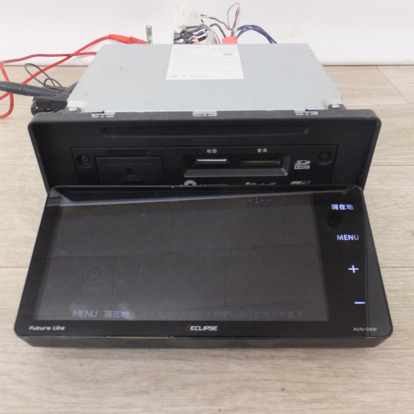 [送料無料] 現状品★デンソーテン イクリプス ECLIPSE メモリーナビゲーション Future Link AVN-D8W(45)★