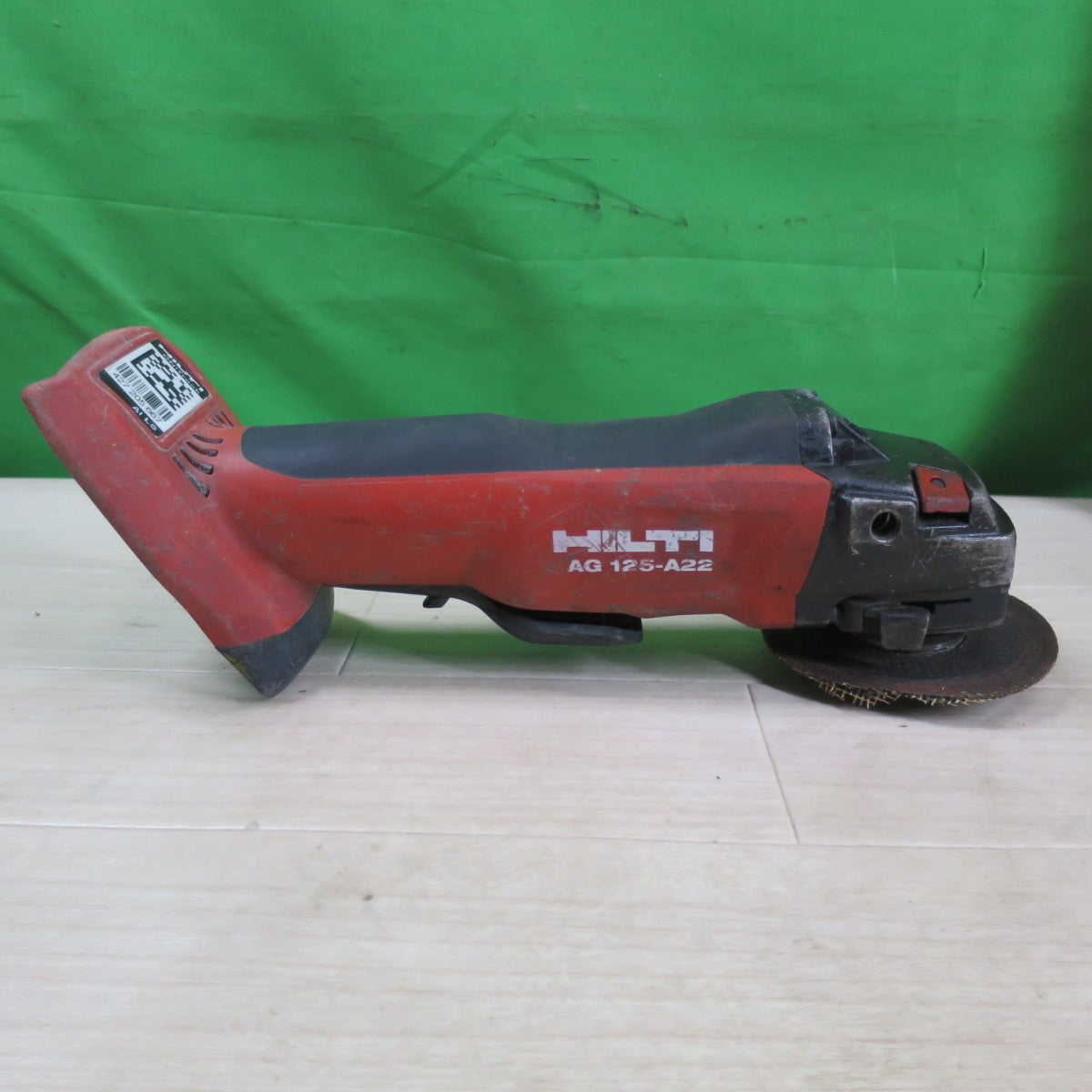 [送料無料] ☆HILTI ヒルティ 充電式 アングル グラインダー AG 125-A22 電動 工具 ディスク グラインダ コードレス 研摩 研磨 機☆