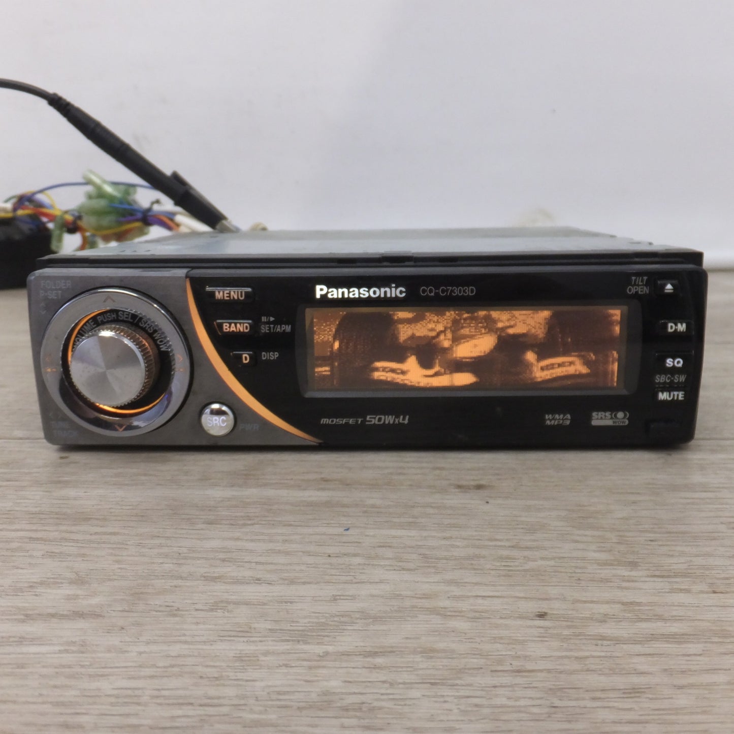 [送料無料] ★松下電器 Panasonic カーオーディオ CDサウンドステーション CQ-C7303D(40)★
