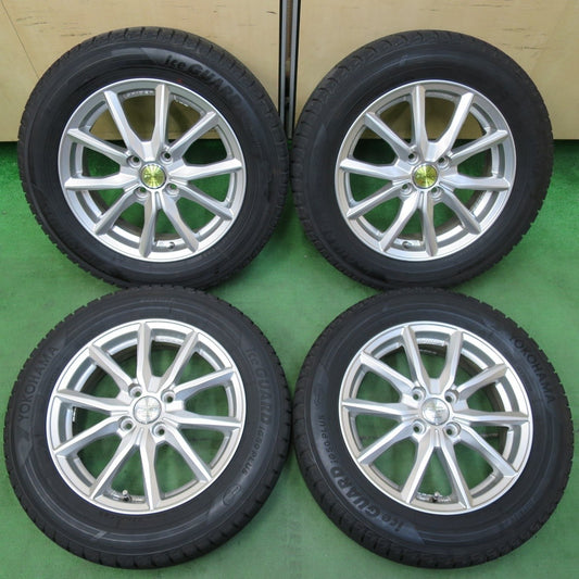 バリ溝！キレイ！9分★スタッドレス 175/65R15 ヨコハマ アイスガード iG50 プラス EURO SPEED SPIDER MANARAY SPORT 15インチ PCD100/4H★5010403イス