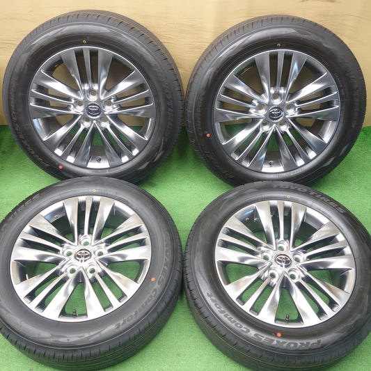 新車外し！25年★トヨタ 40系 アルファード ヴェルファイア 純正 225/60R18 トーヨー プロクセス Comfort 18インチ PCD120/5H★6050101KTノ