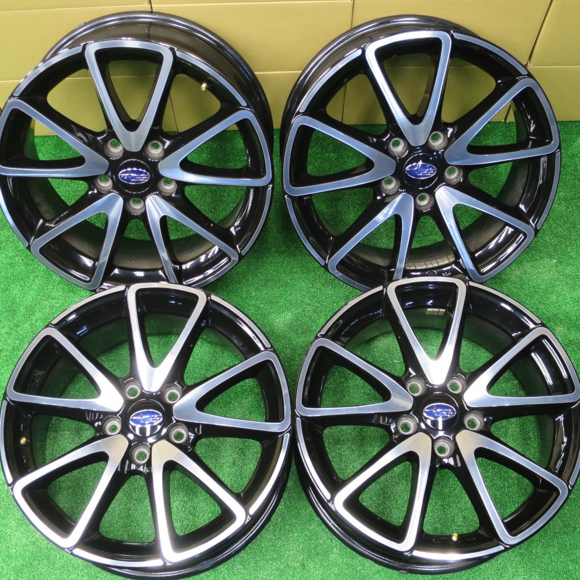 キレイ★スバル レヴォーグ 純正 OP ホイール 17インチ 17×7J TP-2 LFM500 PCD114.3/5H★5111901NKホ