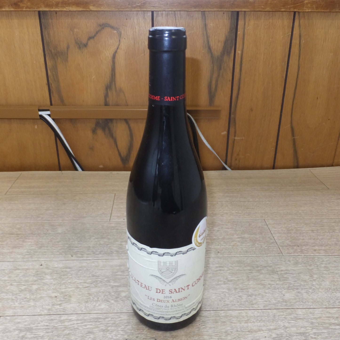 [送料無料] 未開栓★シャトー・ド・サンコム・コート・デュ・ローヌ・レ・ドゥー・アルビオン 2016 750ml 14.5%　CHATEAU DE SAINT COSME COTES DU RHONE LES DEUX ALBION★