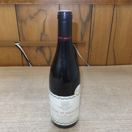 [送料無料] 未開栓★シャトー・ド・サンコム・コート・デュ・ローヌ・レ・ドゥー・アルビオン 2016 750ml 14.5%　CHATEAU DE SAINT COSME COTES DU RHONE LES DEUX ALBION★