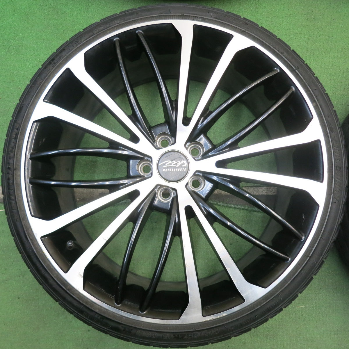 4本価格◎プリウス 等 MB Motorsports 215/35R19 セイルウィン VENUSATR08 モーター スポーツ 19インチ PCD100/5H◎6081314HAノ