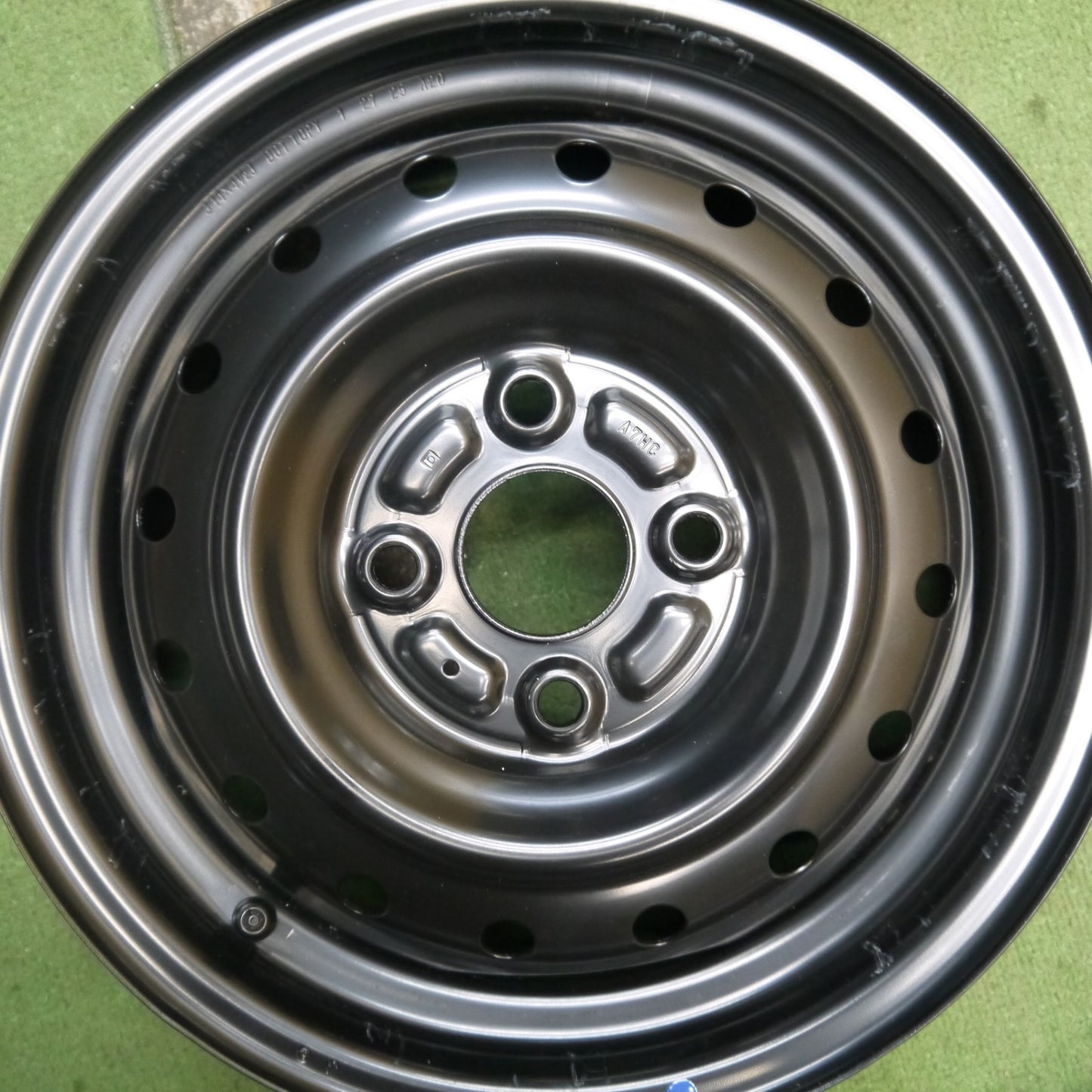 新車外し★スズキ スペーシア 純正 スチール ホイール 14インチ 14×4.5J PCD100/4H★5070805Hホ