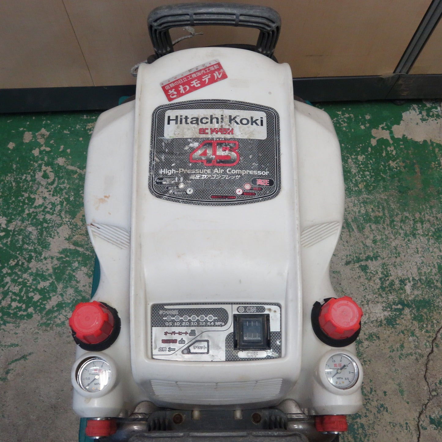 [送料無料] ☆日立工機 高圧 エア コンプレッサ 100V EC1445H HITACHI 電動 工具☆