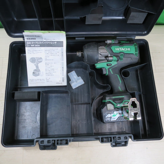 [送料無料] ☆日立 コードレス インパクトレンチ WR36DA 電動 工具 36V 充電式 バッテリー BSL36A18☆