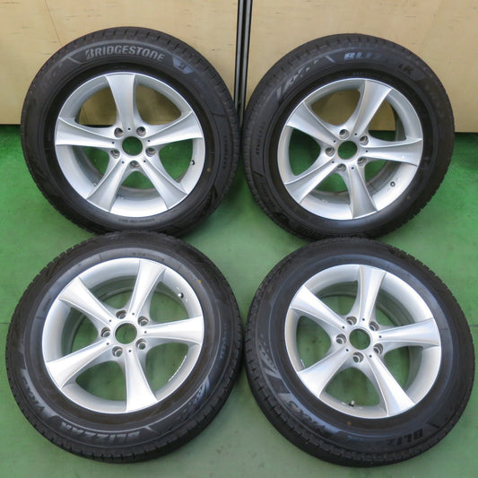 バリ溝！23年！キレイ！9.5分以上★BMW 等 AGA Bayern 225/60R17 スタッドレス ブリヂストン ブリザック VRX3 バイエルン 17インチ PCD120/5H★5092201イス