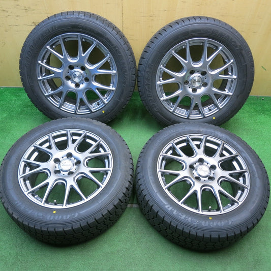 超バリ溝！22年！キレイ！ほぼ10分★スタッドレス 225/55R17 グッドイヤー アイスナビ7 Verthandi ヴェルザンディ ヴェルサンディ 17インチ PCD114.3/5H★5042704HAス