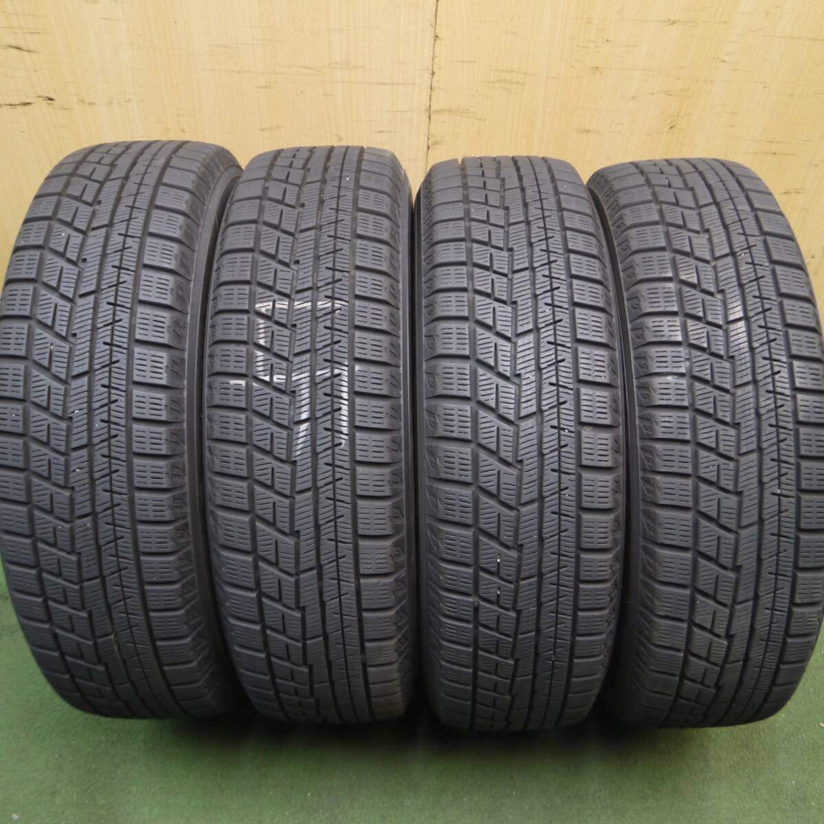 バリ溝！8.5分★スタッドレス 175/65R15 ヨコハマ アイスガード iG60 ECO FORME エコフォルム 15インチ PCD100/4H★4012902Hス