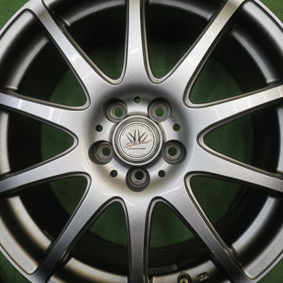 4本価格★LOXARNY SPORT BADX 17インチ ホイール ロクサーニ スポーツ 17×7J PCD100/5H★6042701NJホ