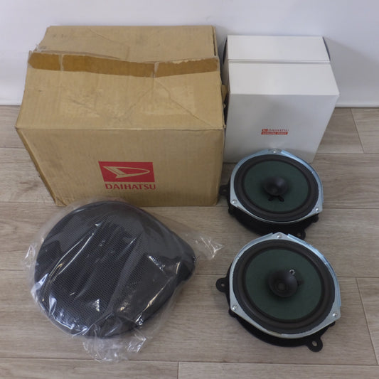 [送料無料] 未使用★ダイハツ DAIHATSU 純正 ハイゼットカーゴ フロントドアスピーカー 86160B5030 左 右 セット★
