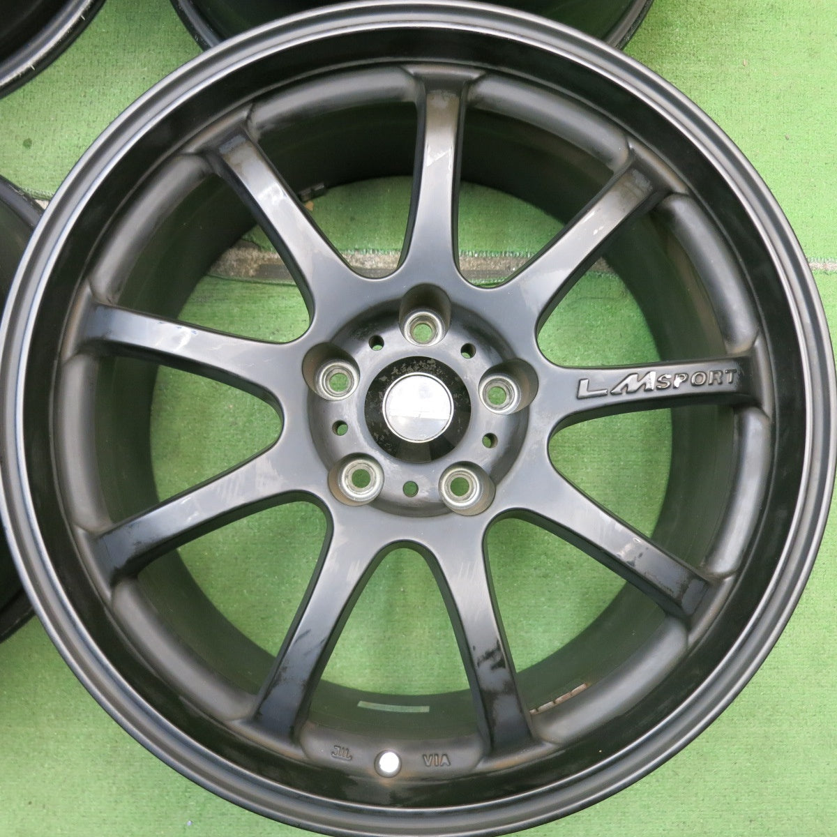 4本価格★LM SPORT ホイール 18インチ 18×8.5J LMスポーツ PCD114.3/5H★5100506HAホ