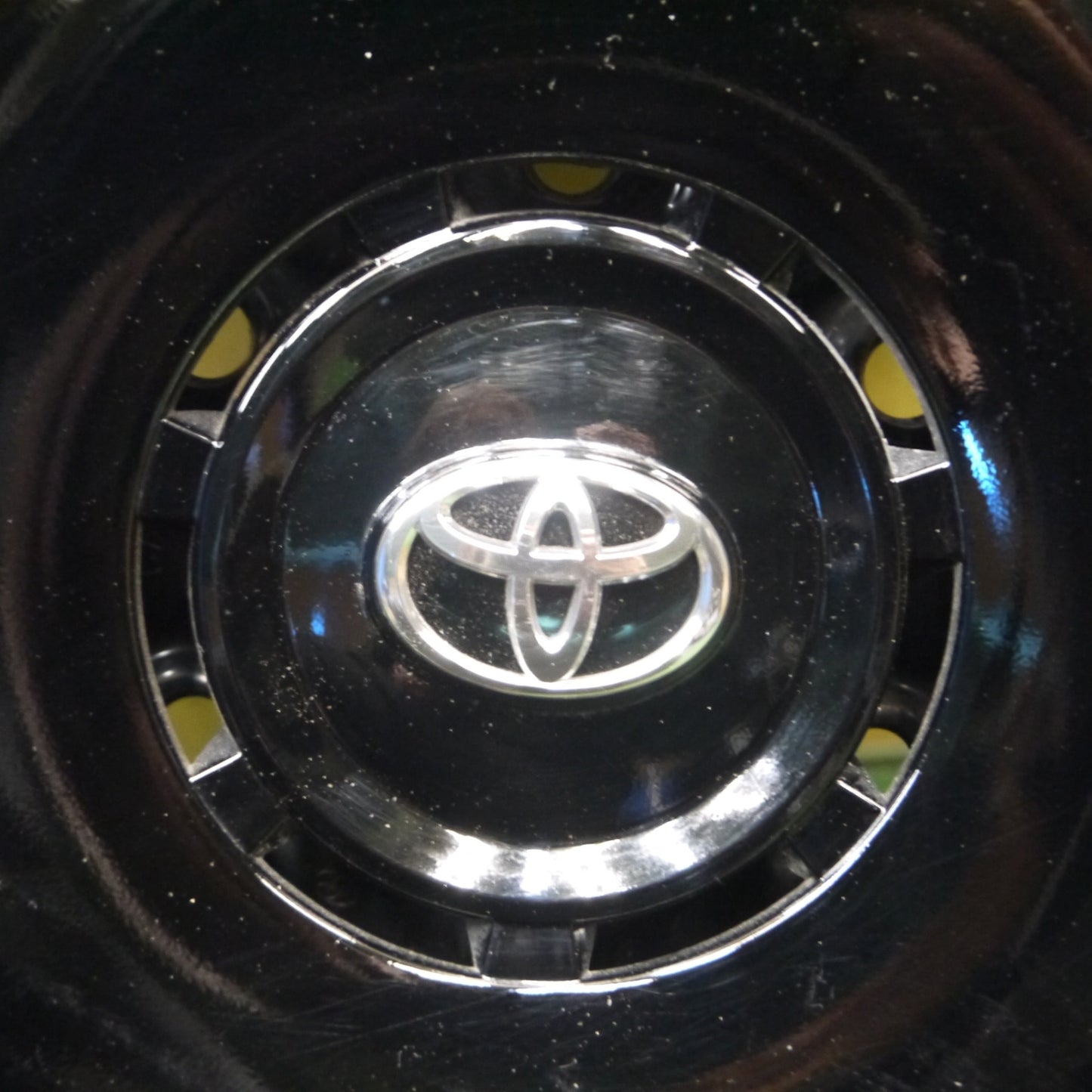 [送料無料] バリ溝！23年！キレイ！9.5分★トヨタ 200系 ハイエース 純正 スチール 195/80R15 107/105N ダンロップ SP175N 15インチ PCD139.7/6H★5012904Hノ