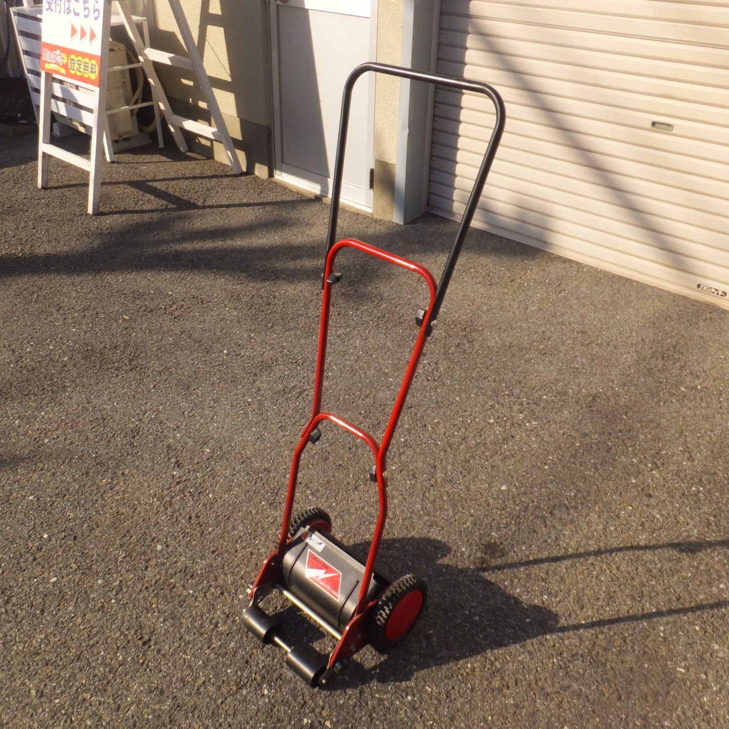 [送料無料] ★キンボシ Golden Star  LAWN MOWER 手動 芝刈機 バーディーモアー Birdie Mower GSB-2000　ローンスパイクJr. 4011　セット★