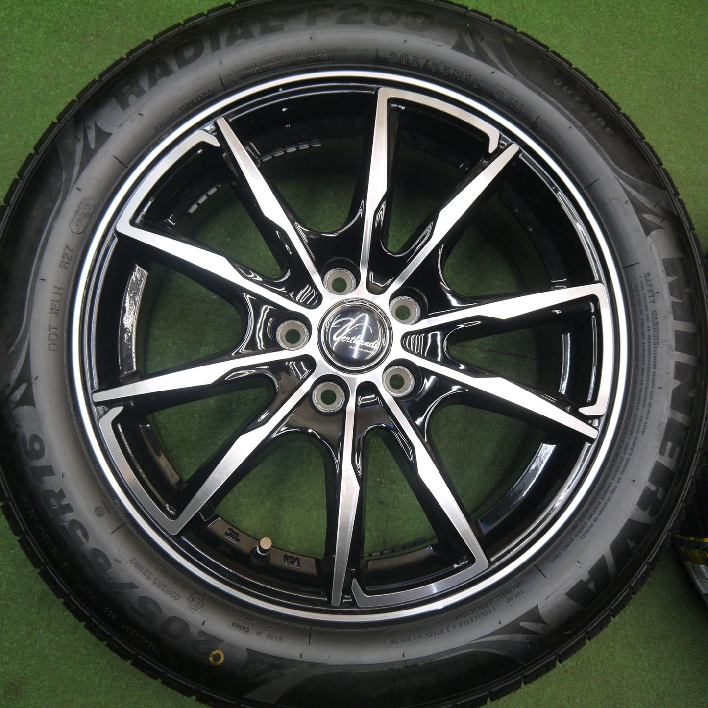 未使用★インプレッサ 等 205/55R16 ミネルバ ラジアル F209 Verthandi ヴェルザンディ ヴェルサンディ 16インチ PCD100/5H★6010710Hノ
