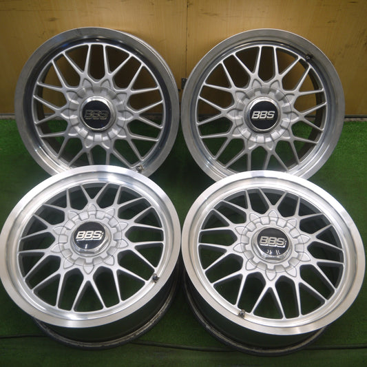 *送料無料* 4本価格★BBS RG176 ホイール 17インチ 17×7J PCD114.3/5H★4032903Hホ