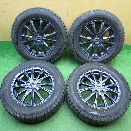 バリ溝！23年！9.5分★スタッドレス 215/60R16 ダンロップ ウインターマックス WM02 WAREN ヴァーレン 16インチ PCD114.3/5H★6022617HAス