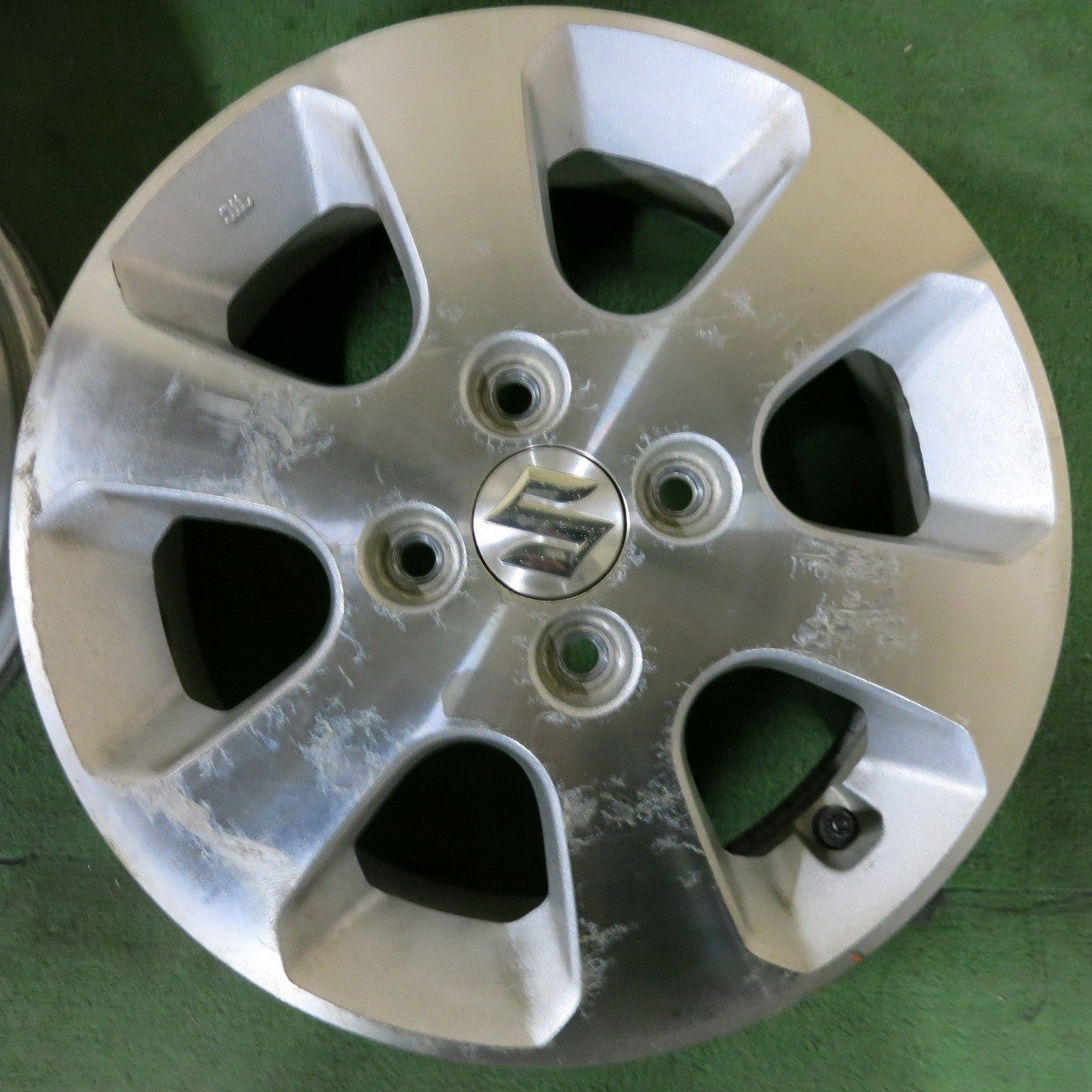 4本価格★スズキ ワゴンR 純正 ホイール 14インチ 14×4.5J PCD100/4H★5011502SYホ