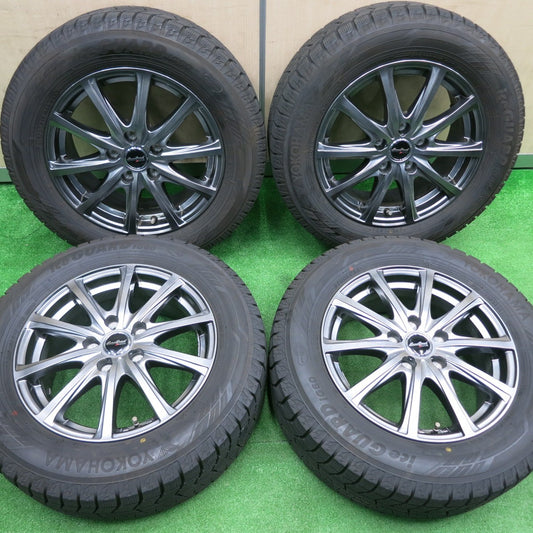 [送料無料] バリ溝！21年！キレイ！9.5分★スタッドレス 215/60R16 ヨコハマ アイスガード iG60 EuroSpeed MANARAY SPORT 16インチ PCD114.3/5H★4111505NJス