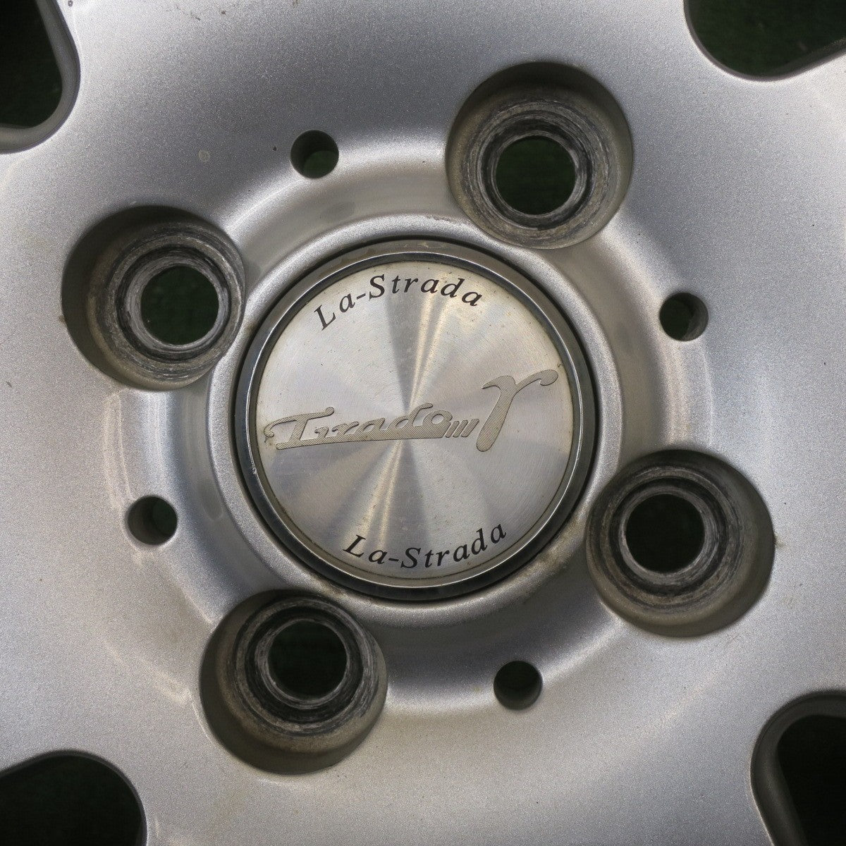 バリ溝！24年！9分★スタッドレス 155/65R14 グッドイヤー アイスナビ8 Tirado γ La-Strada ティラード ラストラーダ 14インチ PCD100/4H★6040903NJス