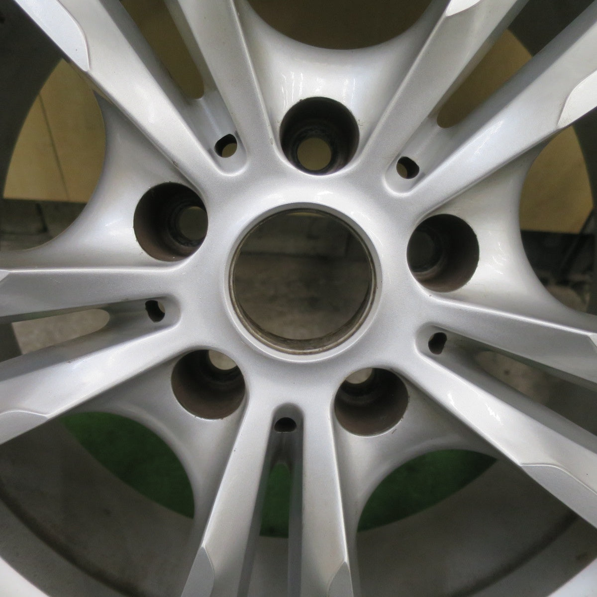 キレイ★BMW ベンツ 等 MAK LUFT 225/55R17 スタッドレス ピレリ アイスアシンメトリコ 17インチ ルフト PCD112/5H★6022111TTス