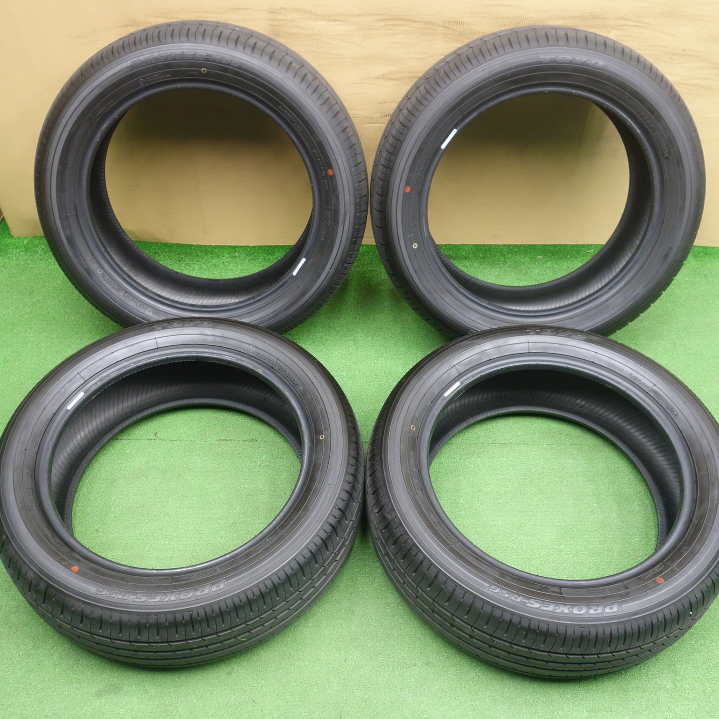 新車外し！26年★215/55R18 トーヨー プロクセス R56 タイヤ 18インチ CX-30 MX-30 MPV 等★6072603KTノタ