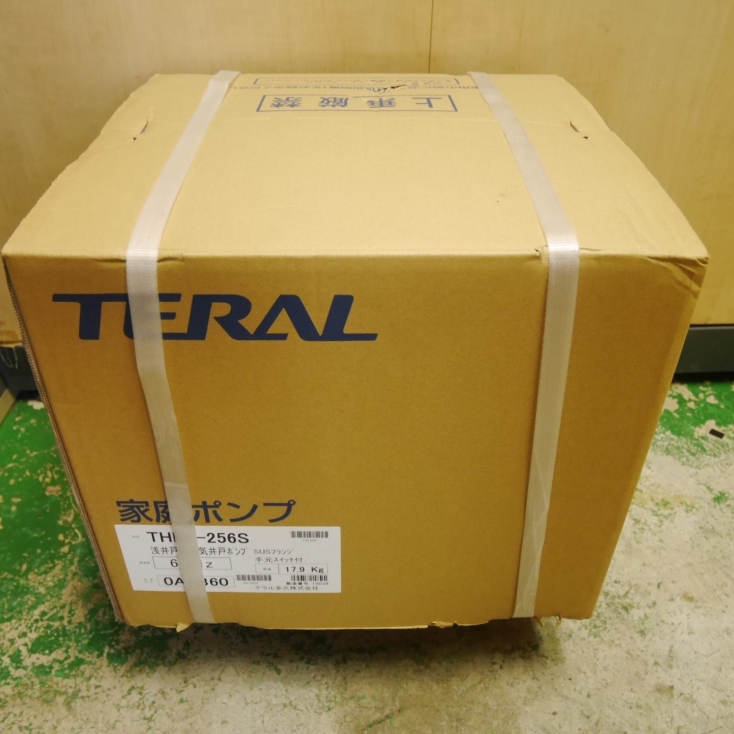 [送料無料] 未使用☆TERAL テラル 浅井戸 用 電気 井戸 ポンプ THP6-256S 家庭ポンプ 60Hz 手元スイッチ付き☆