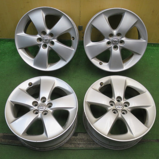 4本価格★トヨタ 30系 プリウス S G ツーリング 純正 ホイール 17インチ 17×7J PCD100/5H★5100602NJホ