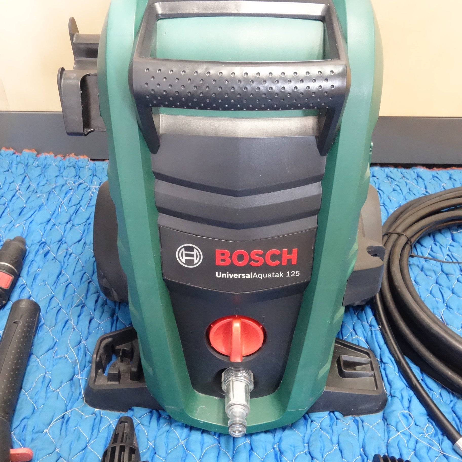 送料無料] ☆ボッシュ 高圧 洗浄機 クリーナー 100V UA125 15m ホース 