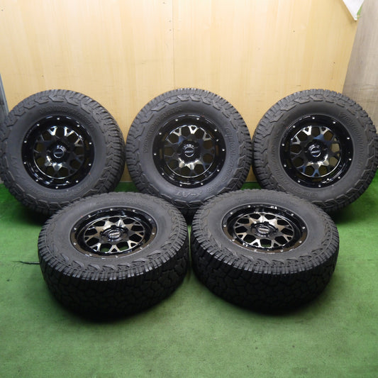 未使用！22年！キレイ！5本★ジープ 等 RAYS DAYTONA M9 285/70R17 121/118Q 10PR ヨコハマ ジオランダー X-AT レイズ デイトナ 17インチ PCD127/5H★6060304KKノ